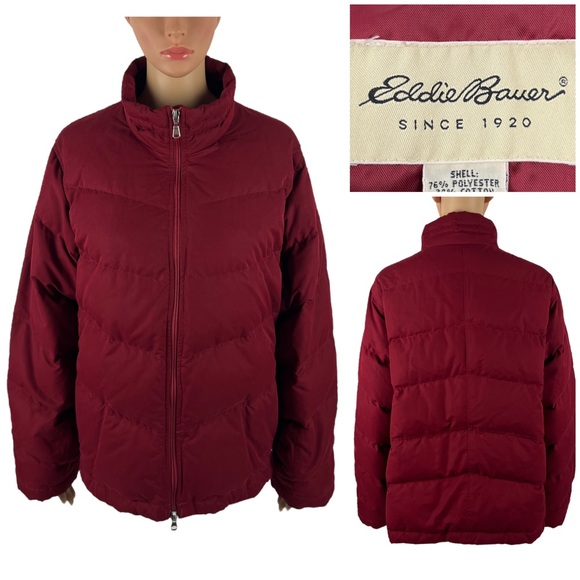 Eddie Bauer Jackets & Coats Eddie Bauer Womens Xl Jacket Goose Down